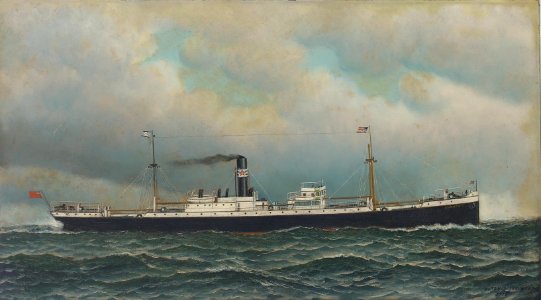 Antonio Jacobsen - The S.S. Suruga inward-bound