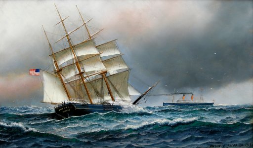 Antonio Jacobsen - Onaway of Boston - 1915