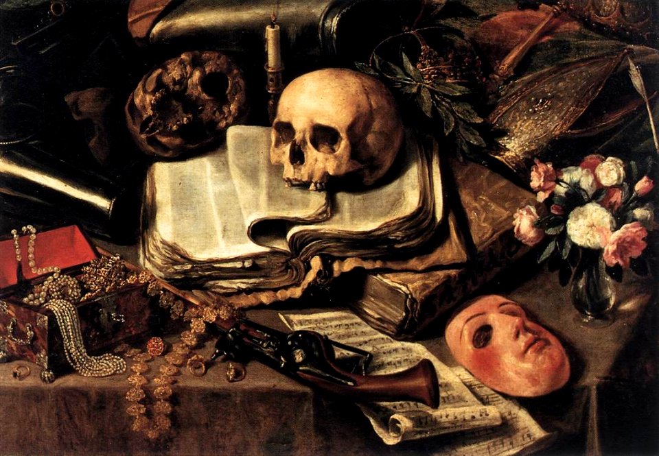 Antonio de Pereda y Salgado - The Knight's Dream (detail) - WGA17165
