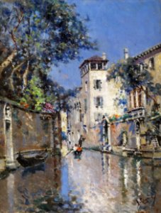 Antonio Maria de Reyna Manescau Venezianische Ansicht 2