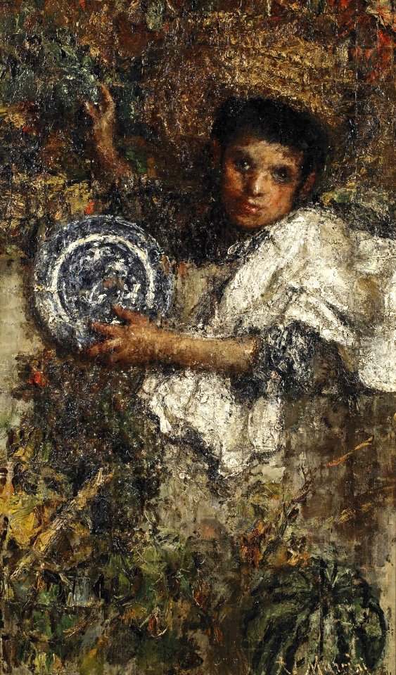 Antonio Mancini - Un ragazzo italiano in un vigneto