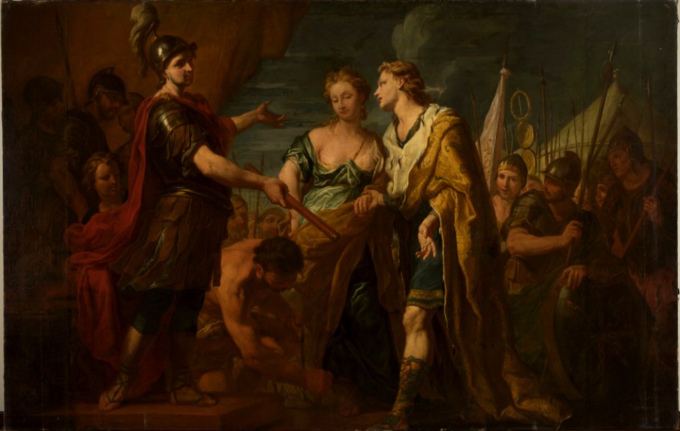 Antonio Molinari - Magnanimity of Scipio - M.Ob.937 MNW - National Museum in Warsaw