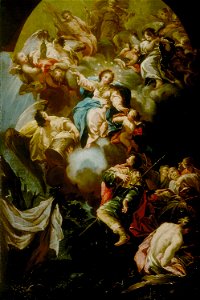 Antonio González Velásquez, I - Saint Jame's Vision of the Virgin of the Pillar - 1978.425 - Art Institute of Chicago