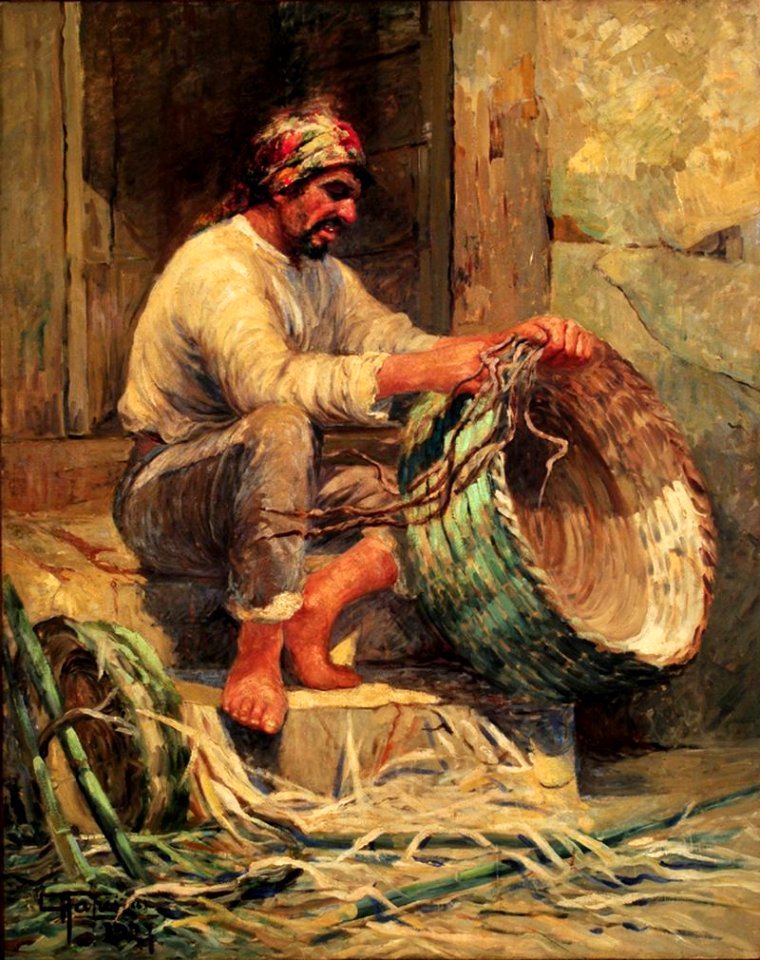Antonio Parreiras - Cesteiro - 1927