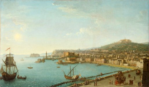Antonio Joli - Ansicht von Neapel von Südosten - GG 8624 - Kunsthistorisches Museum