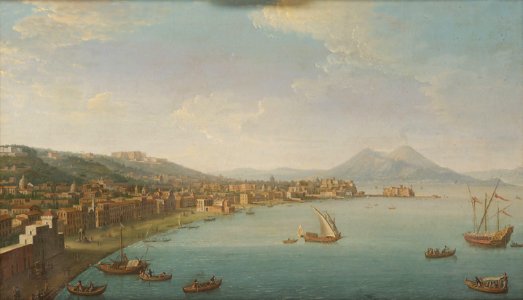 Antonio Joli - Ansicht von Neapel von Nordwesten - GG 8627 - Kunsthistorisches Museum