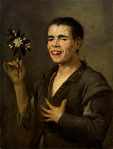 Antonio Puga - Lachender Bursche mit Orangenblüte - GG 346 - Kunsthistorisches Museum