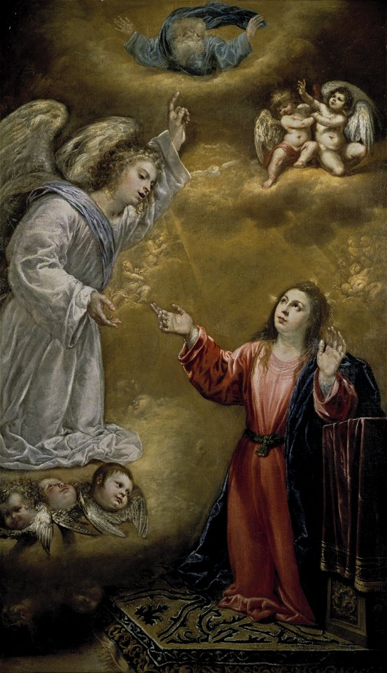 Antonio Pereda y Salgado, La Anunciación, 1637