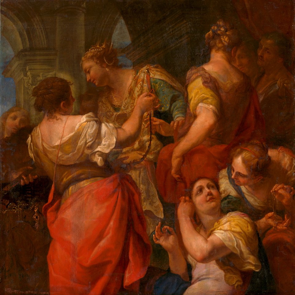 Antonio Molinari - Achilles and the Daughters of King Lycomedes - O 4345 - Slovak National Gallery