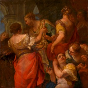 Antonio Molinari - Achilles and the Daughters of King Lycomedes - O 4345 - Slovak National Gallery