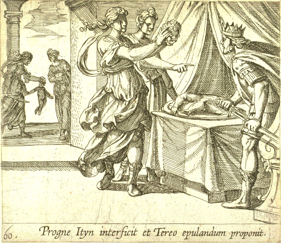 Antonio Tempesta - Tereus Philomela Procne