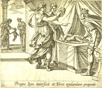 Antonio Tempesta - Tereus Philomela Procne