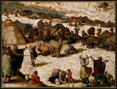 Antonio Tempesta - Gathering of the Manna - 2012.120 - Museum of Fine Arts