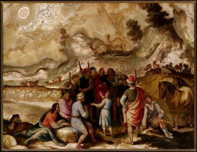 Antonio Tempesta - Joseph Explaining His Dream to His Brothers - 2012.121 - Museum of Fine Arts