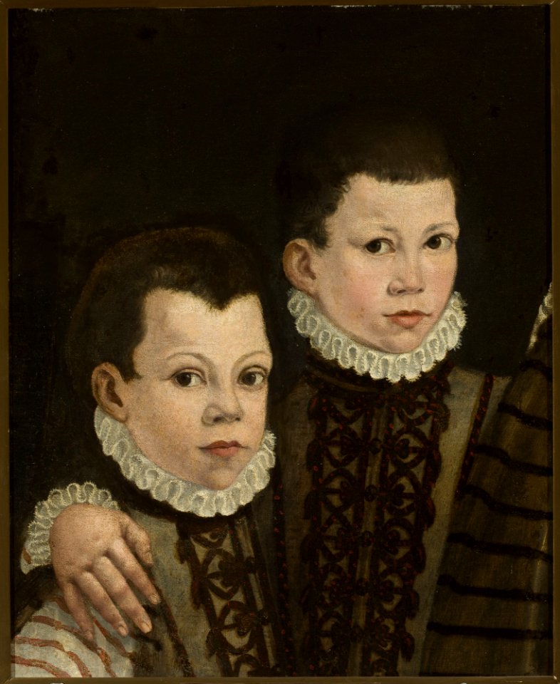 Antonio Moro - Portrait of two boys - M.Ob.941 - National Museum in Warsaw