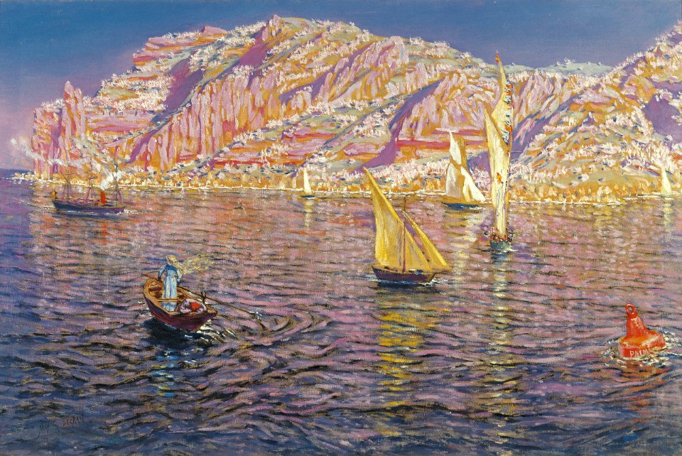 Antonio Muñoz Degrain Seascape View of Palma de Mallorca
