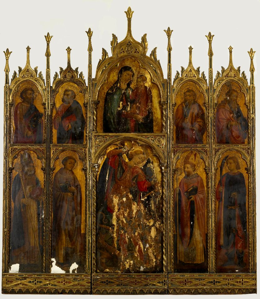 Antonio Vivarini - Madonna and Child with Saints - Walters 371691 (2)