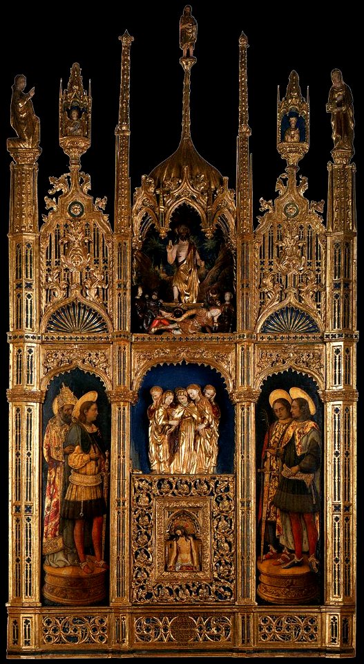 Antonio Vivarini - Polyptych of the Body of Christ - WGA25196