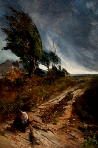 Antonio Parreiras - The Gale - Google Art Project