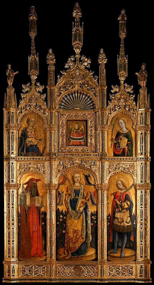 Antonio vivarini, polittico di santa sabina