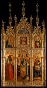 Antonio vivarini, polittico di santa sabina
