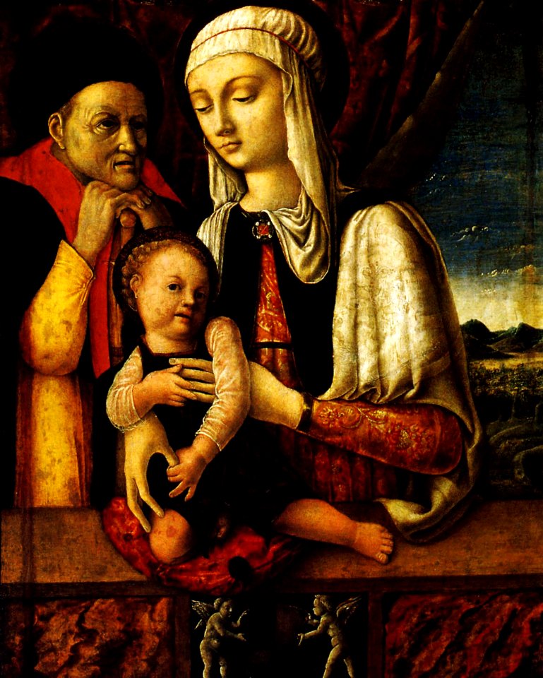 Antonio Vivarini, La Sainte Famille