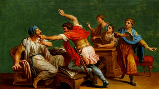 Antonio Zucchi (1726-1796) - An Unidentified Classical Subject, A Fight - 960060.6 - National Trust