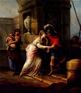 Antonio Zucchi (1726-1796) - Hector and Andromache - 960077.4 - National Trust