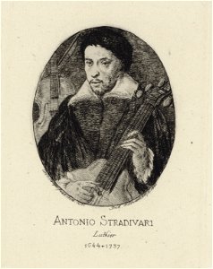 Antonio Stradivari portrait