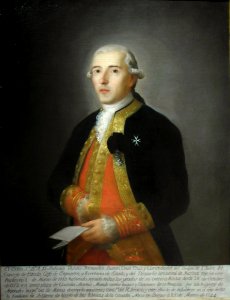 Antonio Valdés Fernández Bazán. Anónimo, 1828