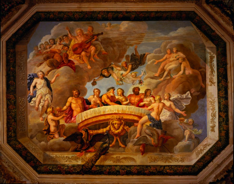 Antonio Verrio (c. 1639-1707) - The Banquet of the Gods - RCIN 408425 - Royal Collection