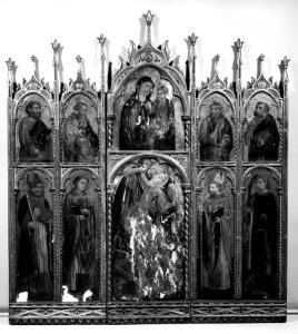Antonio Vivarini - Madonna and Child with Saints - Walters 371691