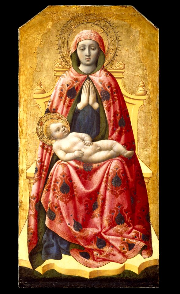 Antonio Vivarini - Virgin and Child - Google Art Project