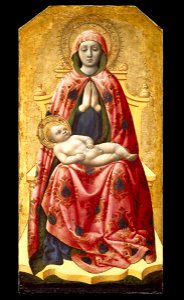 Antonio Vivarini - Virgin and Child - Google Art Project. Free illustration for personal and commercial use.