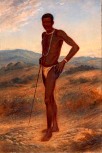 Antonion Zeno Shindler - Kaffir Man - 1985.66.165,708 - Smithsonian American Art Museum. Free illustration for personal and commercial use.