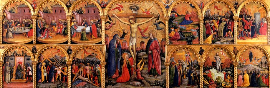Antonio vivarini, polittico della passione