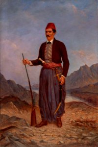 Antonion Zeno Shindler - Albanian Man - 1985.66.165,722 - Smithsonian American Art Museum. Free illustration for personal and commercial use.