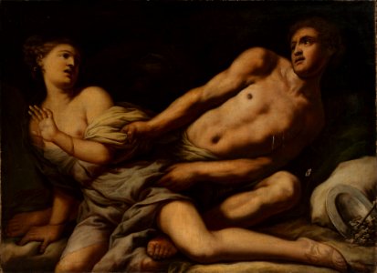 Antonio Zanchi - Myrrha and Cinyras - 127966 MNW - National Museum in Warsaw