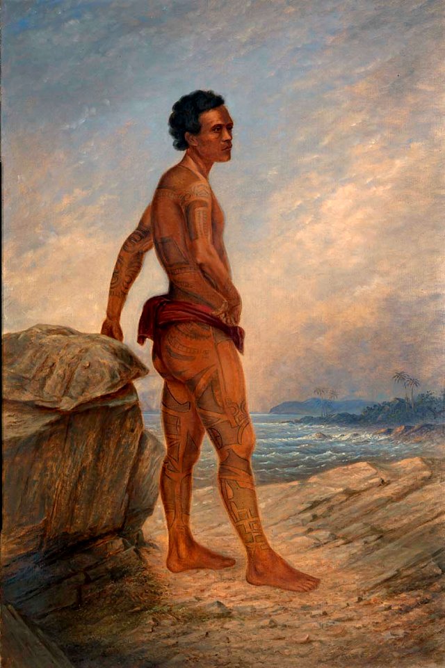 Antonion Zeno Shindler - Melanesian Man - 1985.66.165,728 - Smithsonian American Art Museum
