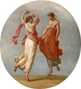 Antonio Zucchi (1726-1796) - A Pair of Dancing Women - 1548048 - National Trust