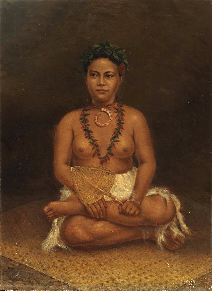 Antonion Zeno Shindler - Samoan Woman - 1985.66.165,730A - Smithsonian American Art Museum