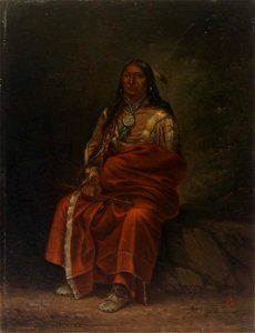 Antonion Zeno Shindler - Spotted Tail - 1985.66.295,536 - Smithsonian American Art Museum