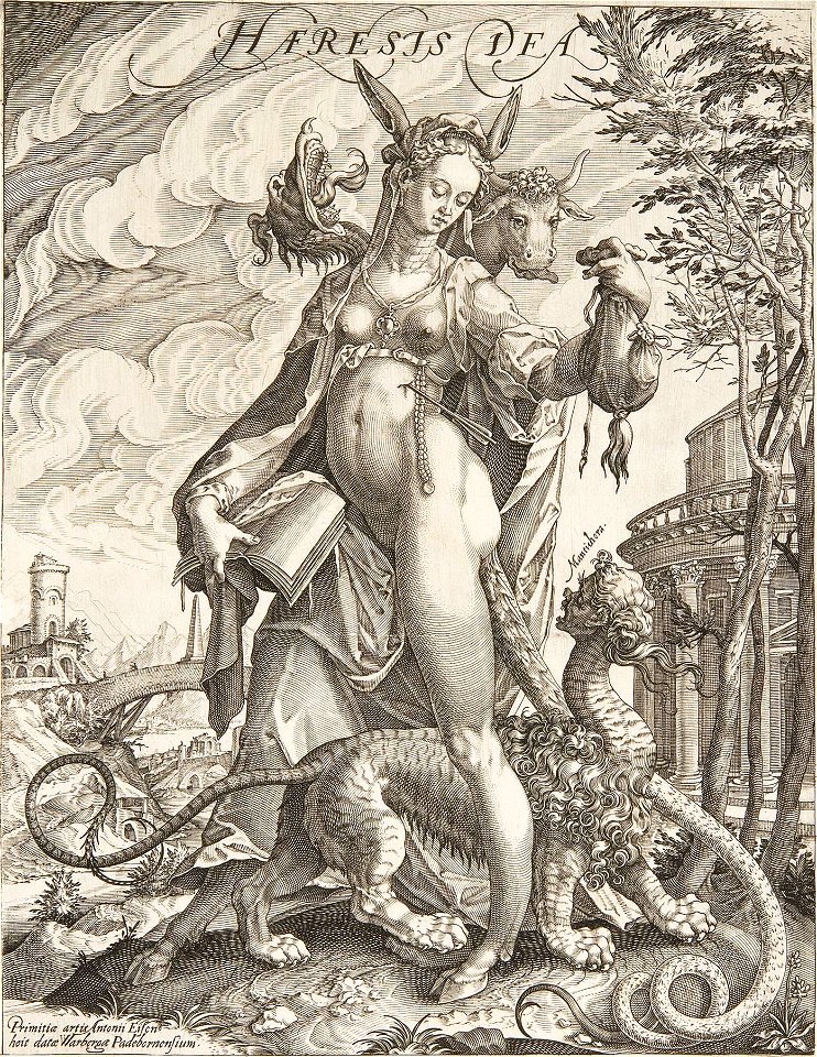 Antonius Eisenhoit - Haeresis Dea (imago solum)