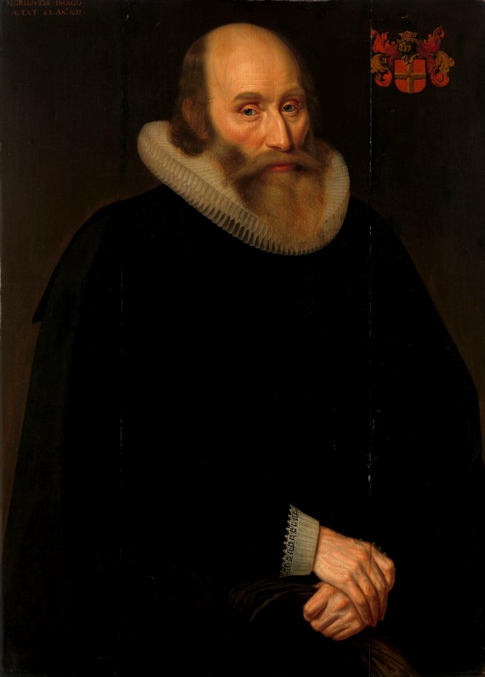 Antonius Antonides van der Linden (1570-1633). Geneesheer te Amsterdam Rijksmuseum SK-A-1543