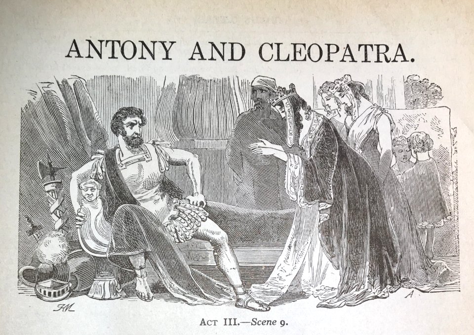 Antony and Cleopatra Lithograph