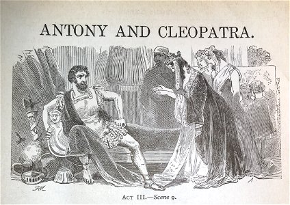 Antony and Cleopatra Lithograph