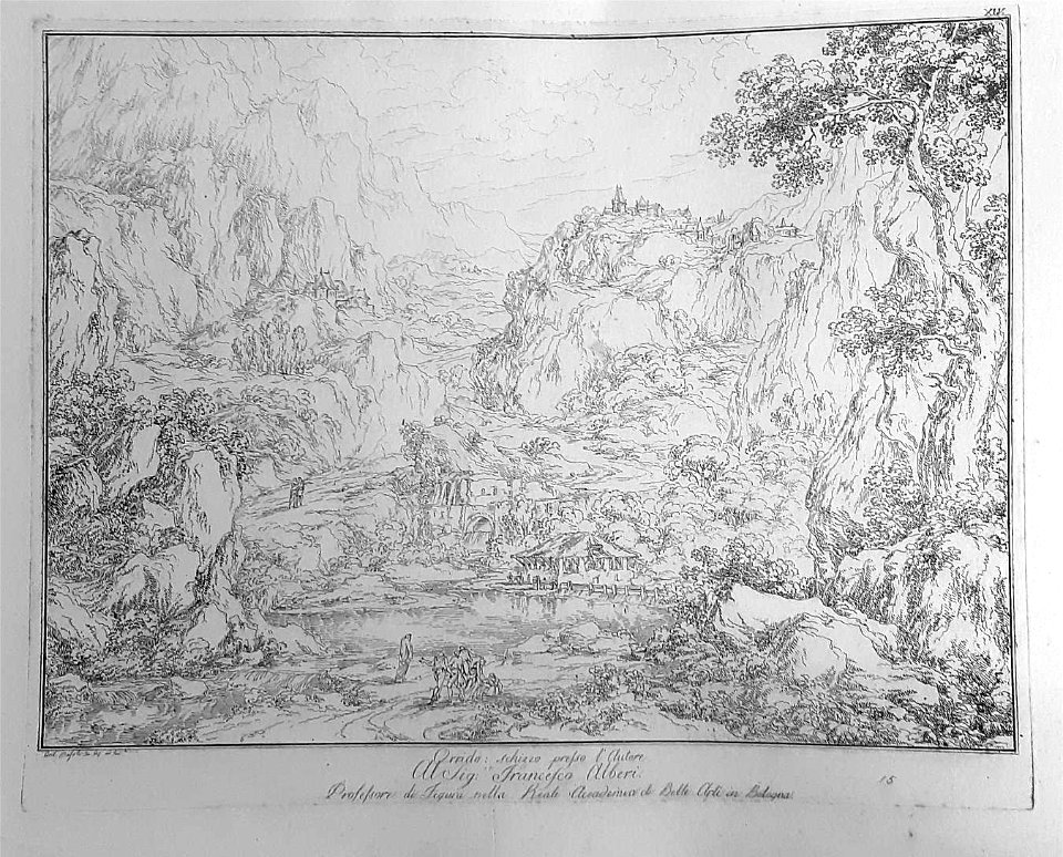 Antonio-Basoli-paesaggio-XLV