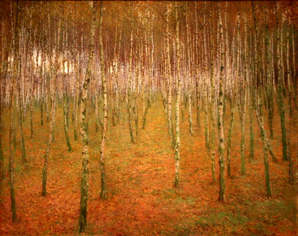 Antonín Slavíček - Birch Mood
