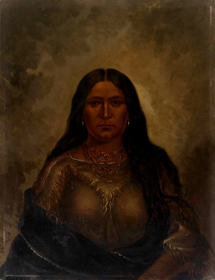 Antonion Zeno Shindler - Chan-ku-wash-te-mine (Good Road Woman) - 1985.66.295,543 - Smithsonian American Art Museum