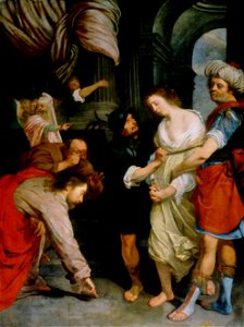 Antoon van den Heuvel - Christ and the Adulterous Woman